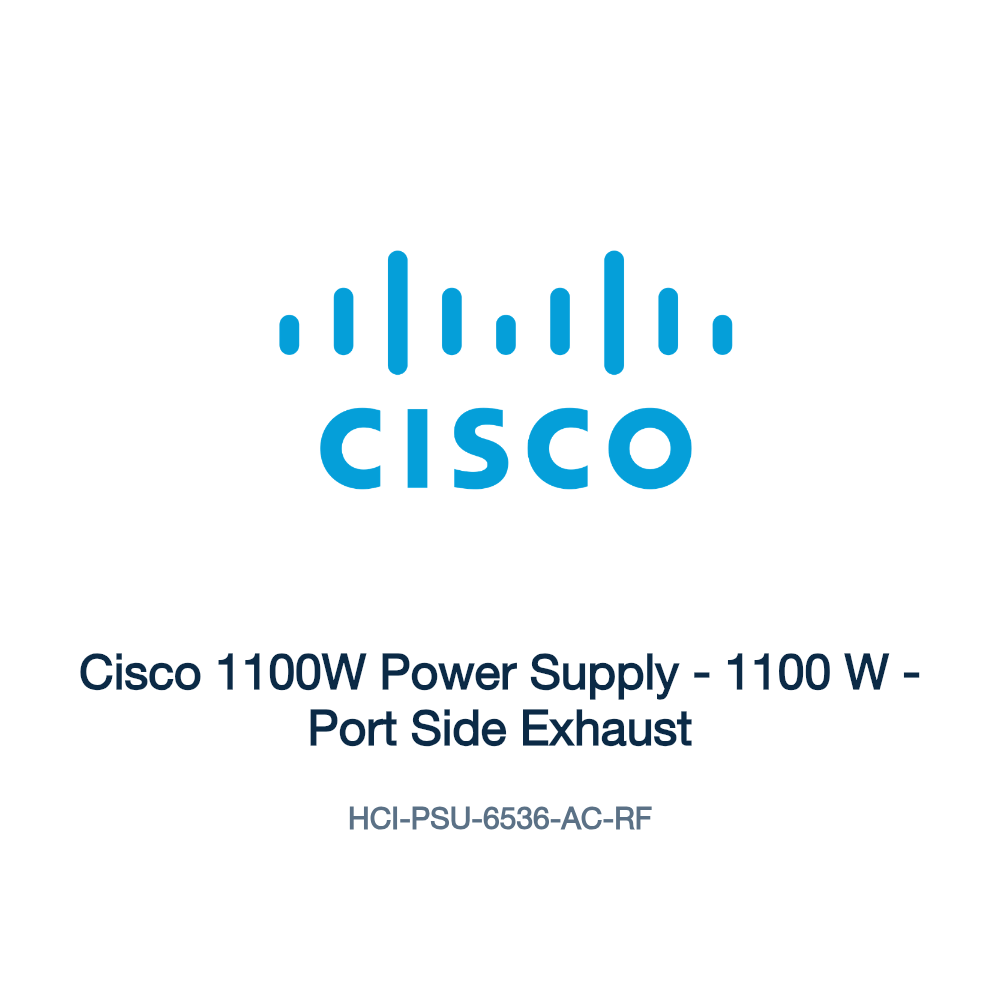 HCI-PSU-6536-AC-RF: Cisco 1100W Power Supply