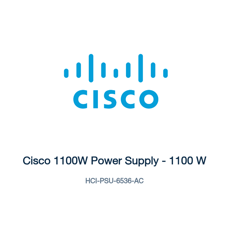 HCI-PSU-6536-AC: Cisco 1100W Power Supply