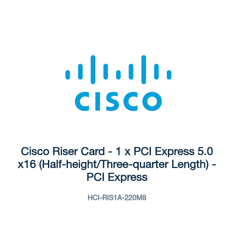 HCI-RIS1A-220M8: Cisco Riser Card