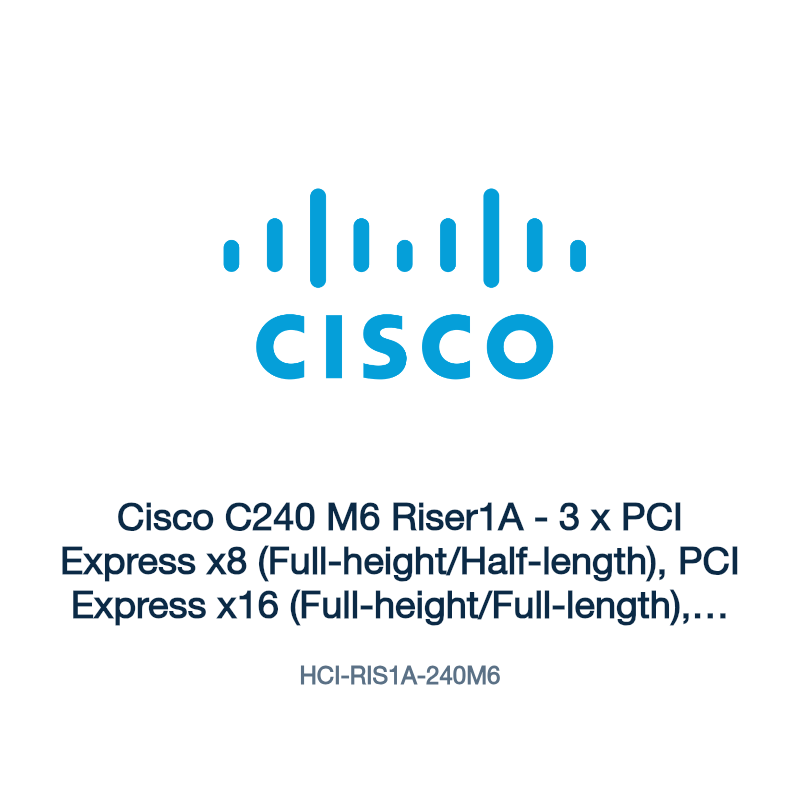 HCI-RIS1A-240M6: Cisco C240 M6 Riser1A