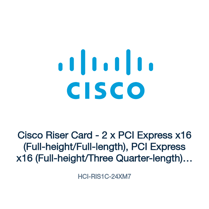 HCI-RIS1C-24XM7: Cisco Riser Card