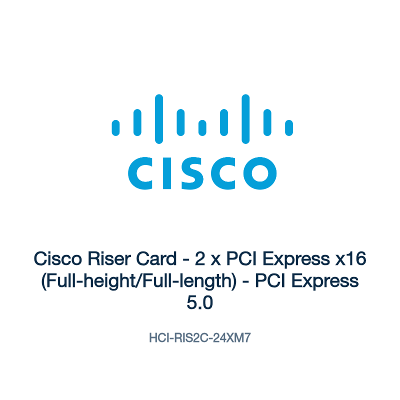 HCI-RIS2C-24XM7: Cisco Riser Card