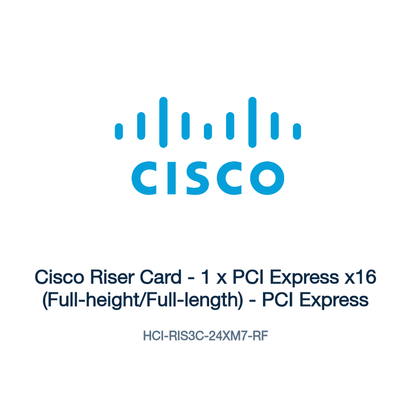 HCI-RIS3C-24XM7-RF: Cisco Riser Card