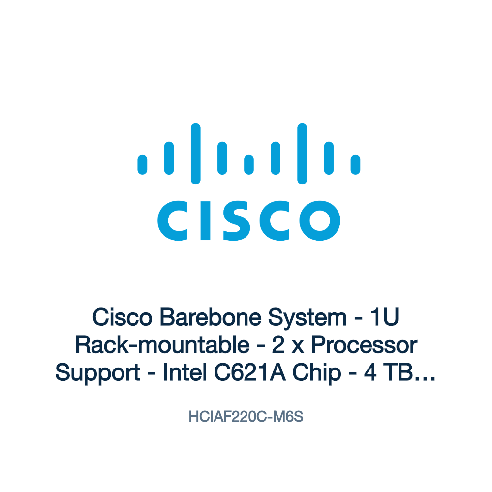 HCIAF220C-M6S: Cisco Barebone System