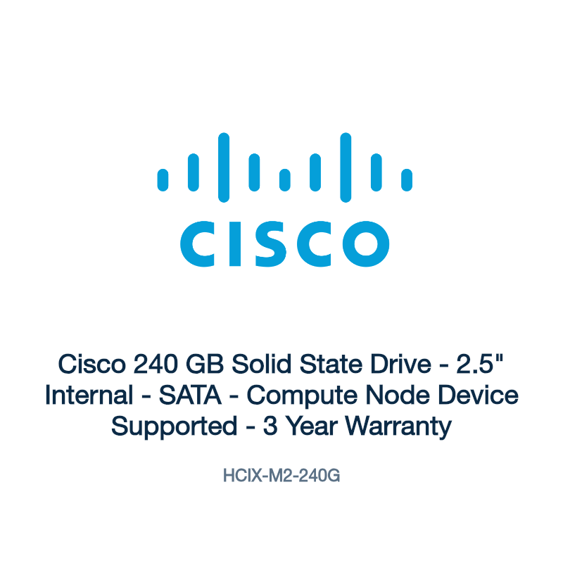 HCIX-M2-240G: Cisco 240 GB Solid State Drive