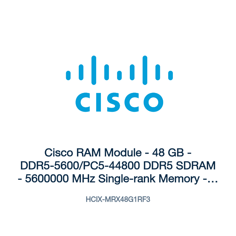 HCIX-MRX48G1RF3: Cisco RAM Module