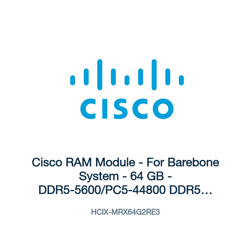 HCIX-MRX64G2RE3: Cisco RAM Module