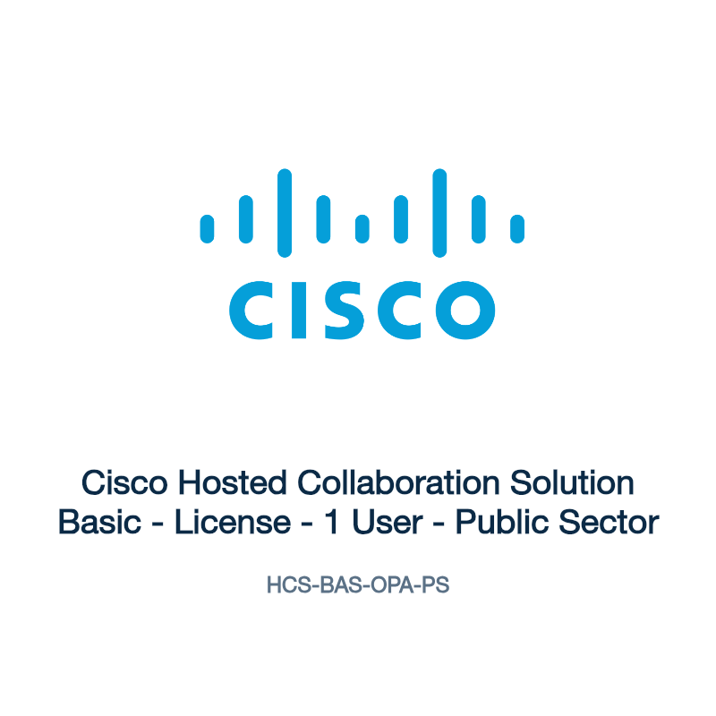 HCS-BAS-OPA-PS: Cisco Hosted Collaboration Solution Basic