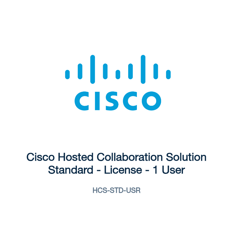 HCS-STD-USR: Cisco Hosted Collaboration Solution Standard
