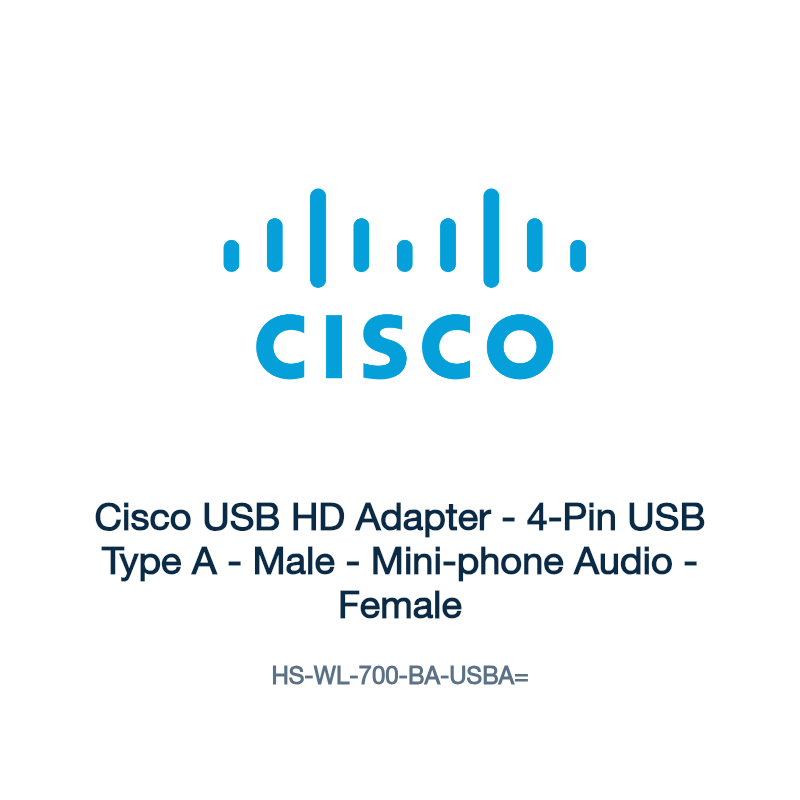 HS-WL-700-BA-USBA=: Cisco USB HD Adapter