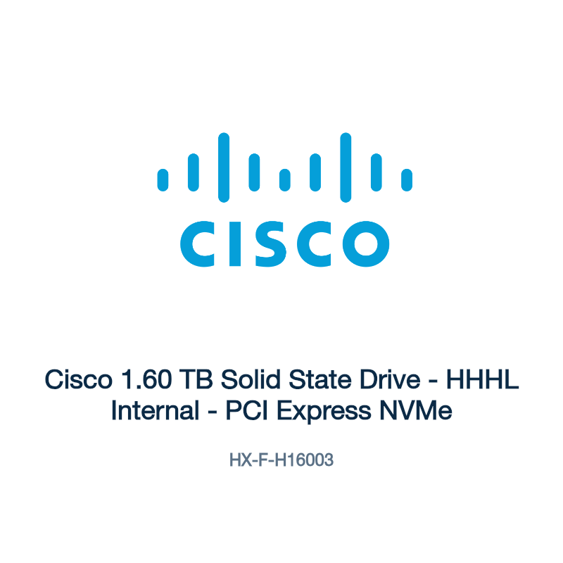 HX-F-H16003: Cisco 1.60 TB Solid State Drive