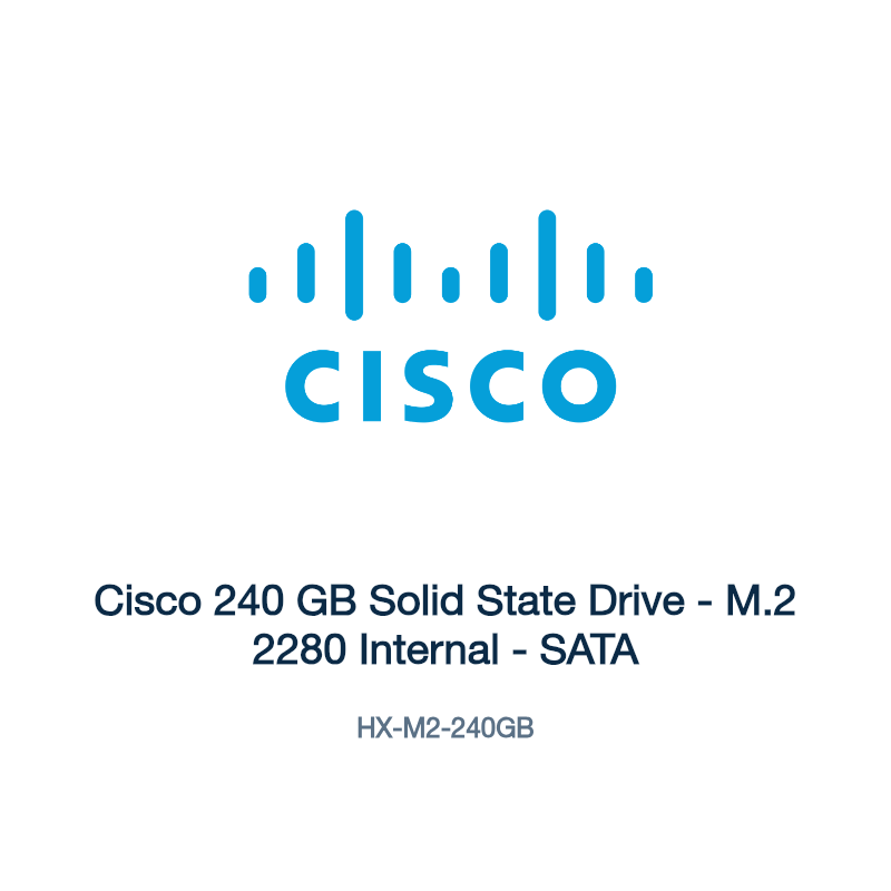HX-M2-240GB: Cisco 240 GB Solid State Drive