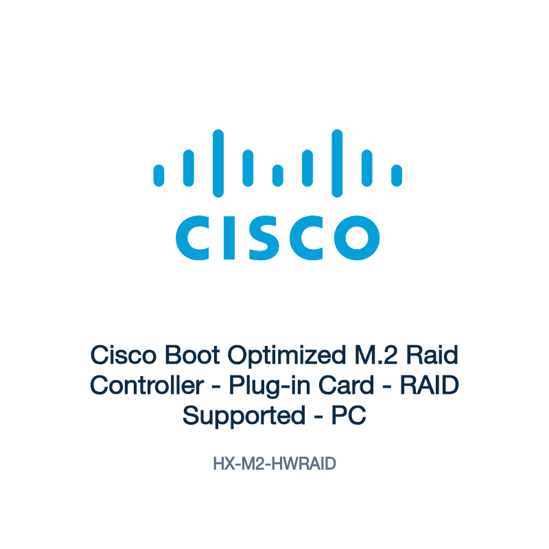 HX-M2-HWRAID: Cisco Boot Optimized M.2 Raid Controller
