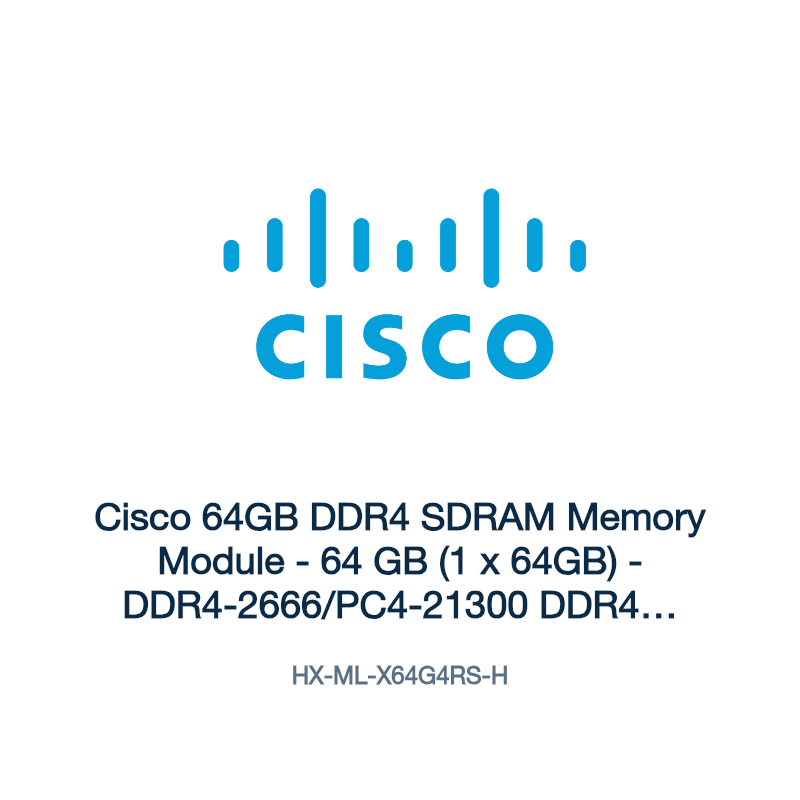 HX-ML-X64G4RS-H: Cisco 64GB DDR4 SDRAM Memory Module