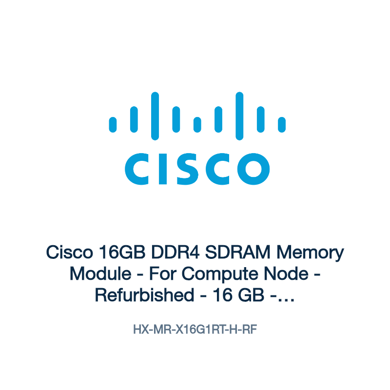 HX-MR-X16G1RT-H-RF: Cisco 16GB DDR4 SDRAM Memory Module