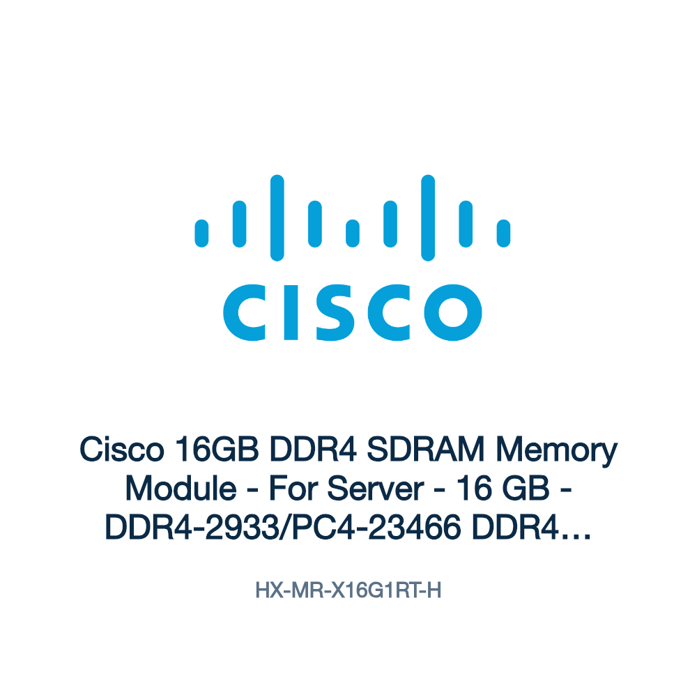 HX-MR-X16G1RT-H: Cisco 16GB DDR4 SDRAM Memory Module