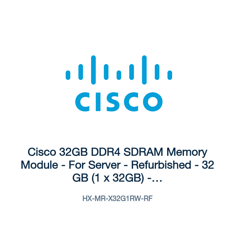 HX-MR-X32G1RW-RF: Cisco 32GB DDR4 SDRAM Memory Module
