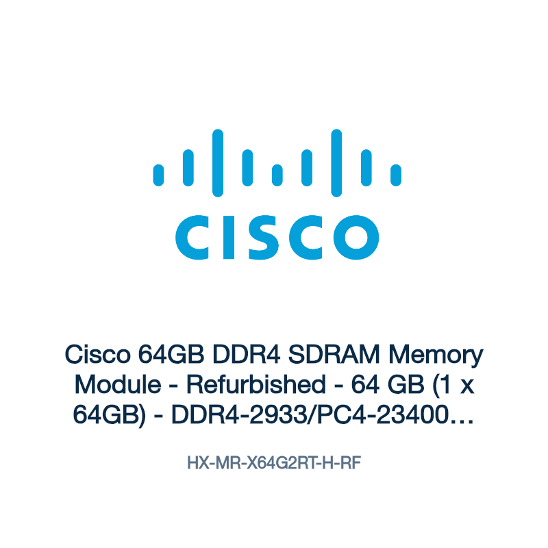 HX-MR-X64G2RT-H-RF: Cisco 64GB DDR4 SDRAM Memory Module