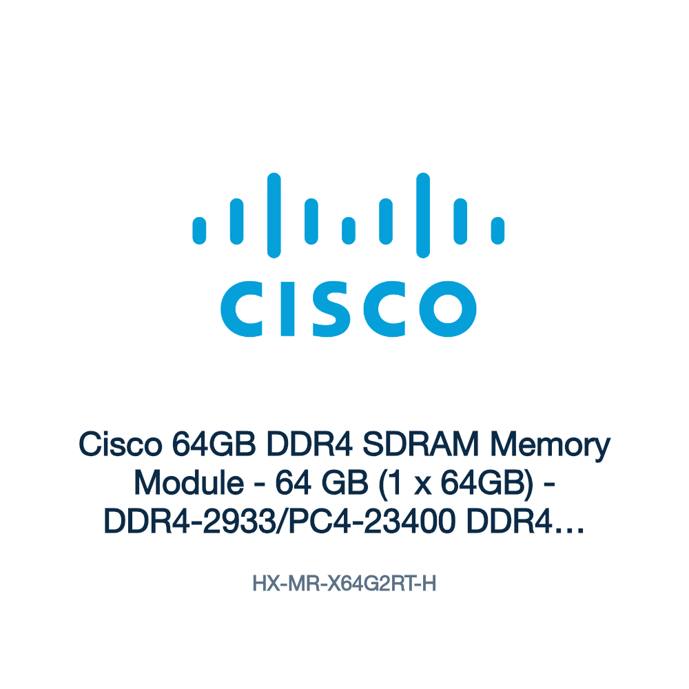 HX-MR-X64G2RT-H: Cisco 64GB DDR4 SDRAM Memory Module