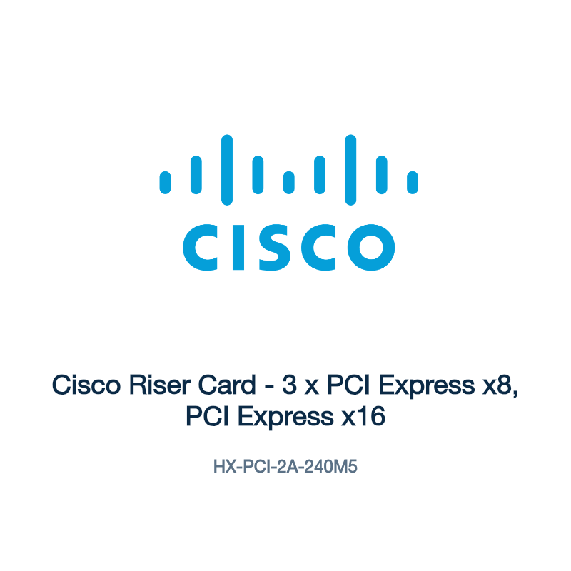 HX-PCI-2A-240M5: Cisco Riser Card