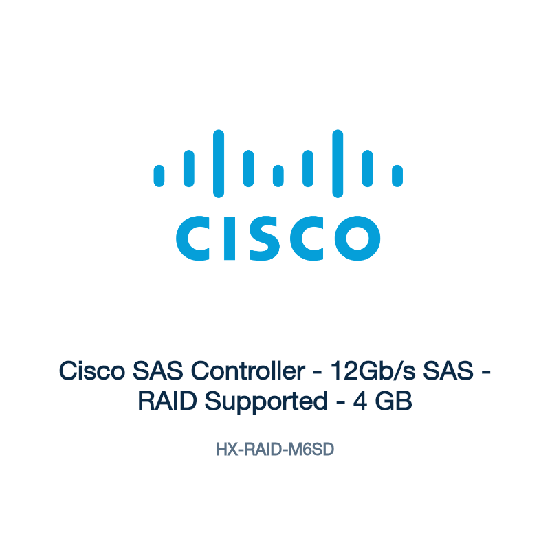 HX-RAID-M6SD: Cisco SAS Controller