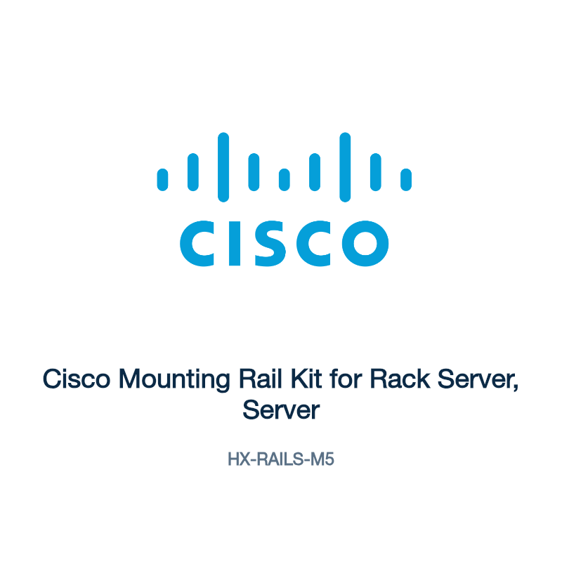 HX-RAILS-M5: Cisco Mounting Rail Kit for Rack Server, Server