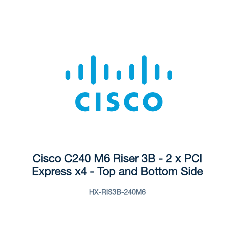 HX-RIS3B-240M6: Cisco C240 M6 Riser 3B