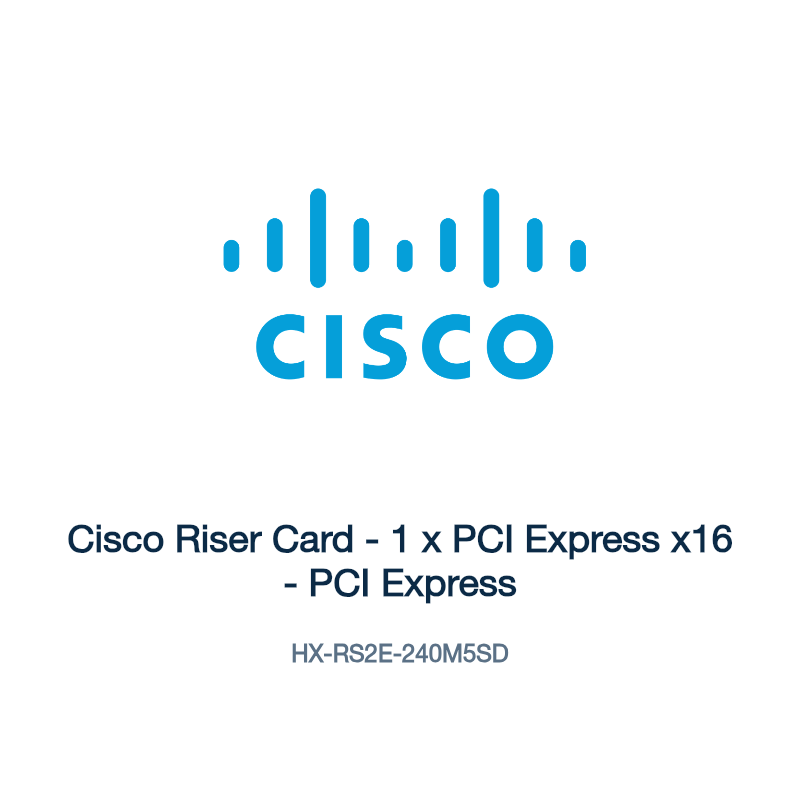 HX-RS2E-240M5SD: Cisco Riser Card
