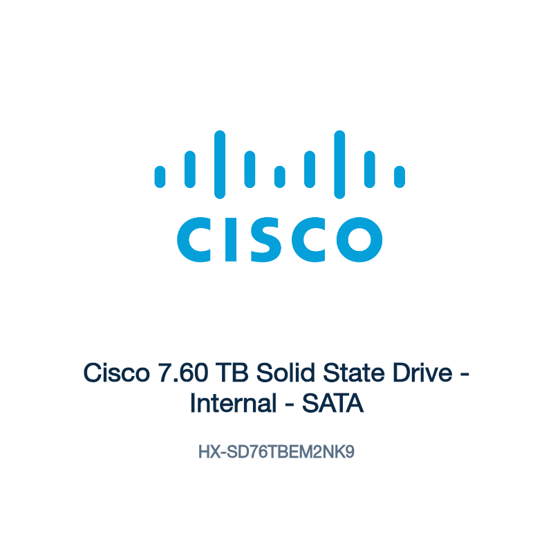 HX-SD76TBEM2NK9: Cisco 7.60 TB Solid State Drive