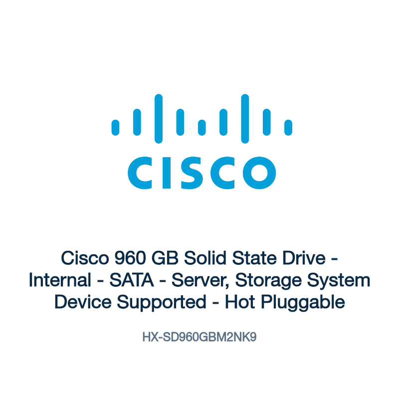 HX-SD960GBM2NK9: Cisco 960 GB Solid State Drive
