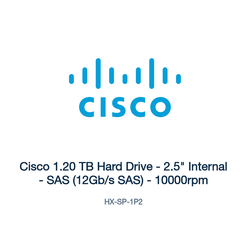 HX-SP-1P2: Cisco 1.20 TB Hard Drive