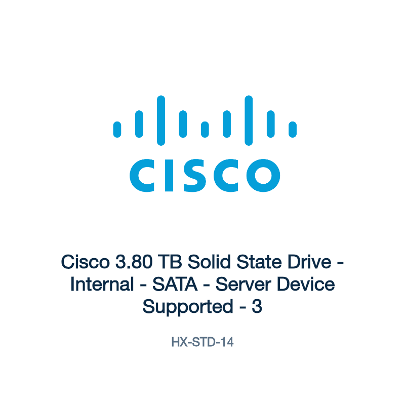 HX-STD-14: Cisco 3.80 TB Solid State Drive