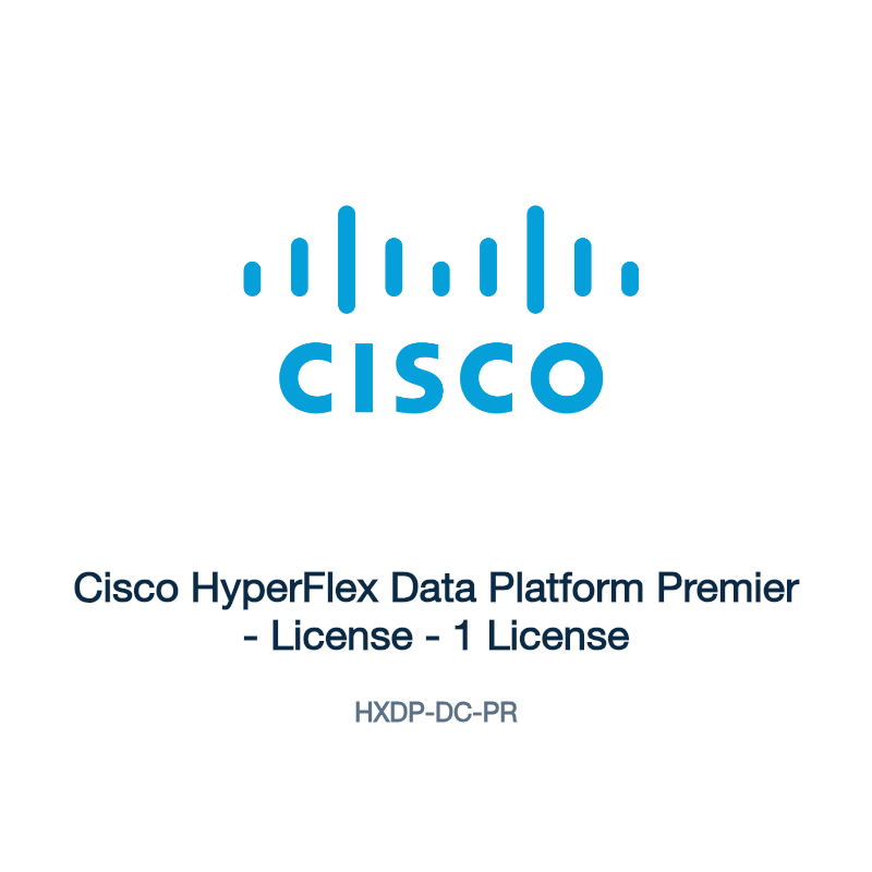 HXDP-DC-PR: Cisco HyperFlex Data Platform Premier