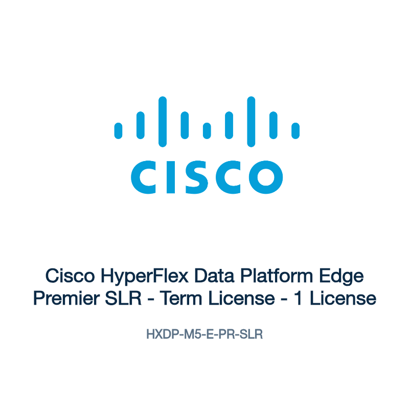 HXDP-M5-E-PR-SLR: Cisco HyperFlex Data Platform Edge Premier SLR