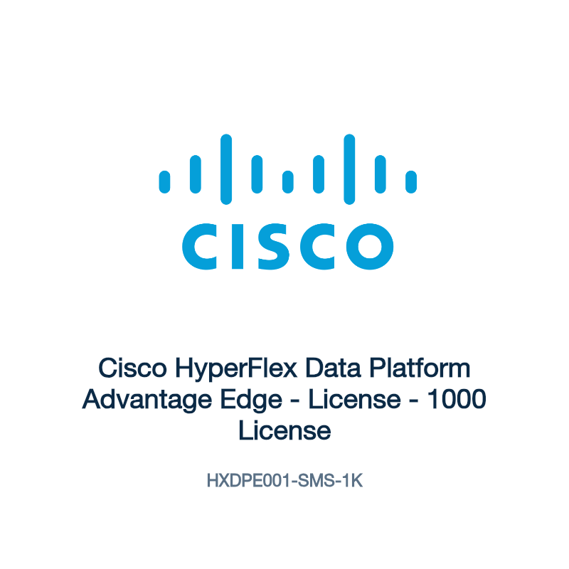 HXDPE001-SMS-1K: Cisco HyperFlex Data Platform Advantage Edge