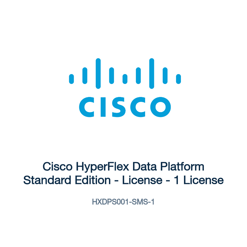 HXDPS001-SMS-1: Cisco HyperFlex Data Platform Standard Edition