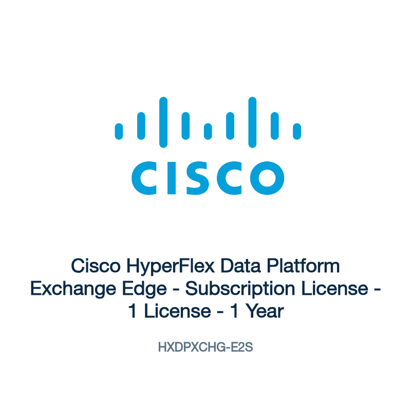 HXDPXCHG-E2S: Cisco HyperFlex Data Platform Exchange Edge