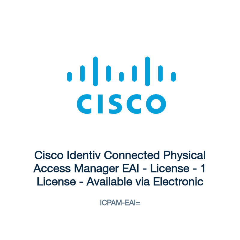 ICPAM-EAI=: Cisco Identiv Connected Physical Access Manager EAI