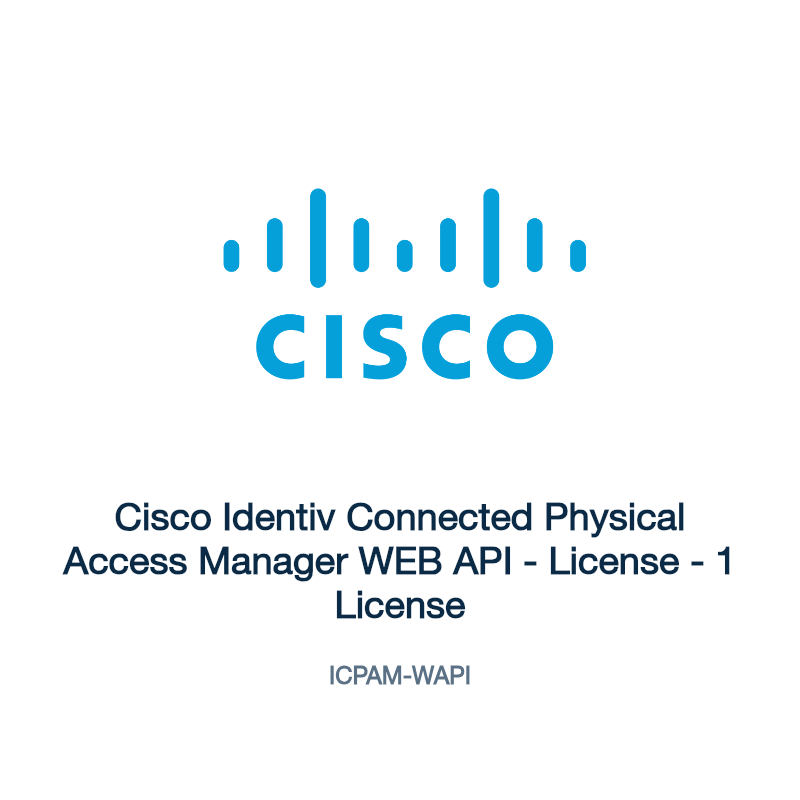 ICPAM-WAPI: Cisco Identiv Connected Physical Access Manager WEB API