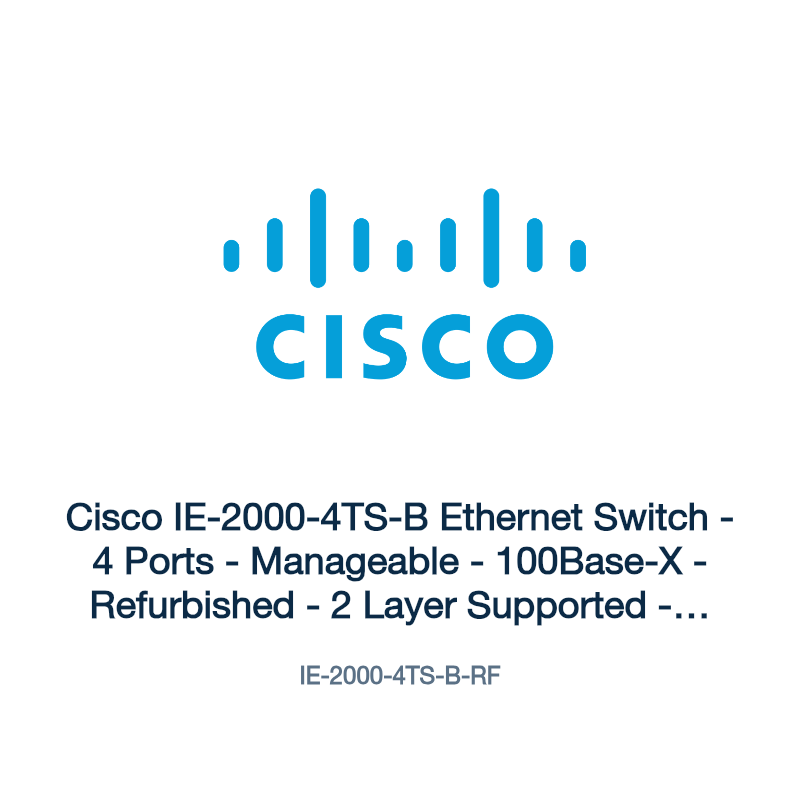 IE-2000-4TS-B-RF: Cisco IE-2000-4TS-B Ethernet Switch