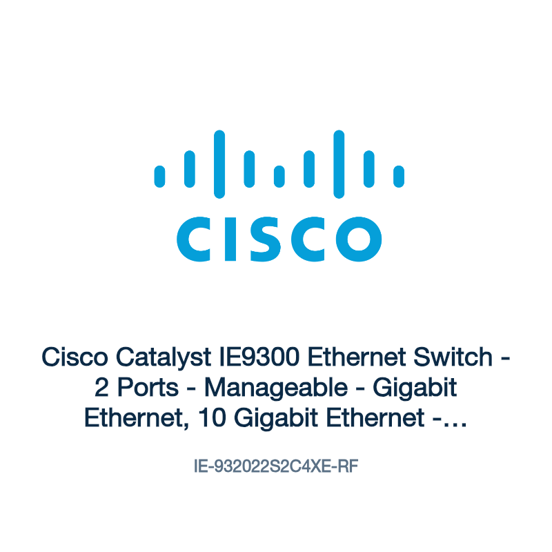 IE-932022S2C4XE-RF: Cisco Catalyst IE9300 Ethernet Switch