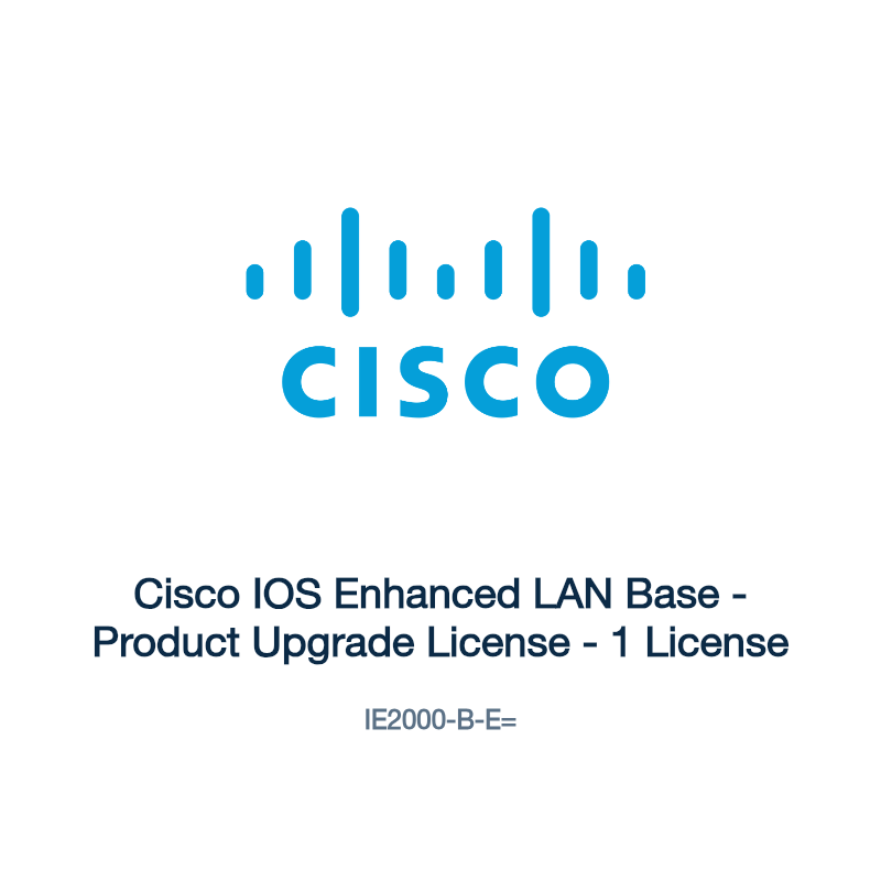 IE2000-B-E=: Cisco IOS Enhanced LAN Base