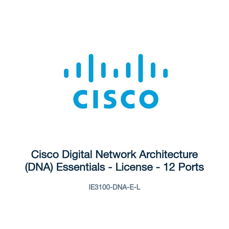 IE3100-DNA-E-L: Cisco Digital Network Architecture (DNA) Essentials