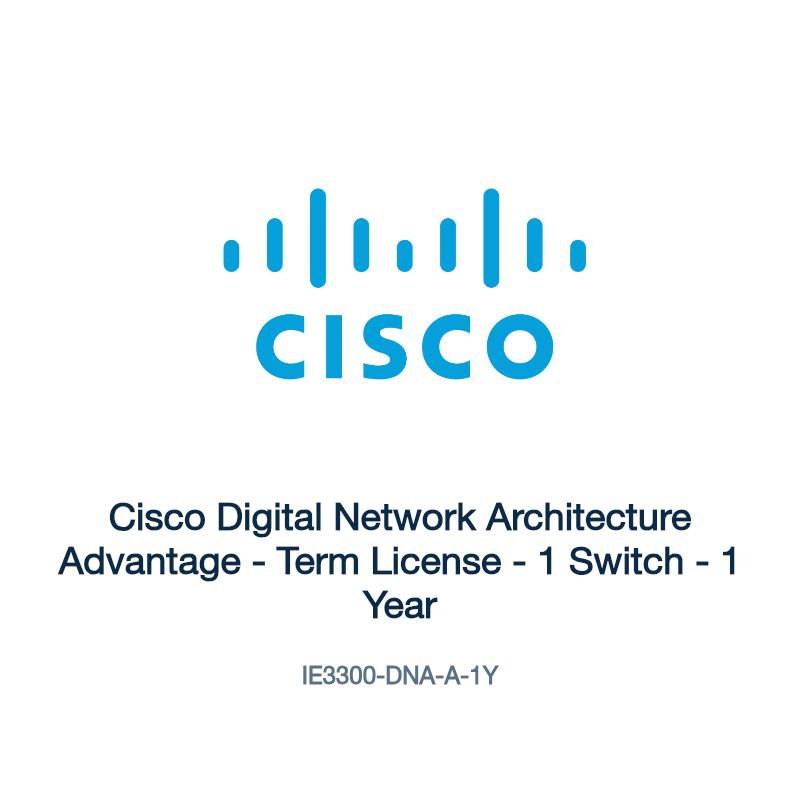 IE3300-DNA-A-1Y: Cisco Digital Network Architecture Advantage