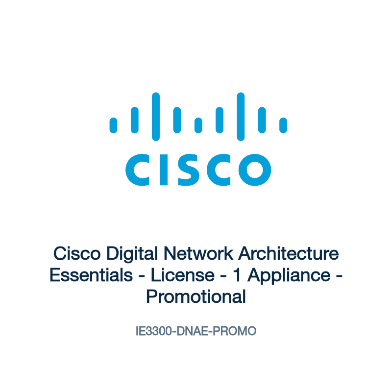 IE3300-DNAE-PROMO: Cisco Digital Network Architecture Essentials