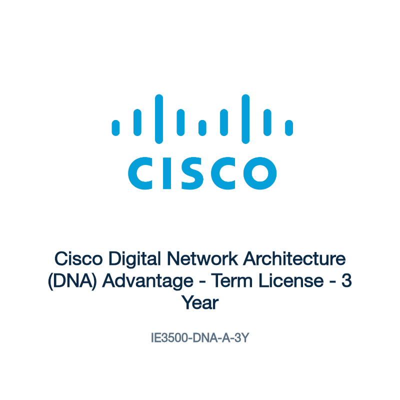 IE3500-DNA-A-3Y: Cisco Digital Network Architecture (DNA) Advantage