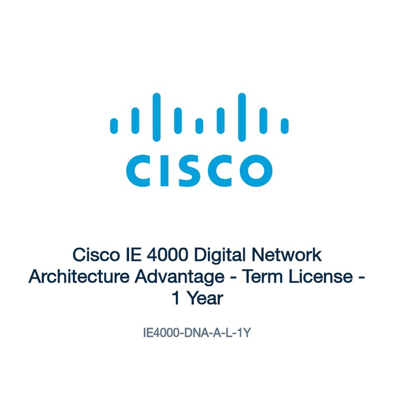 IE4000-DNA-A-L-1Y: Cisco IE 4000 Digital Network Architecture Advantage