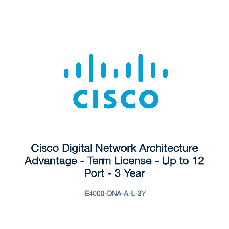 IE4000-DNA-A-L-3Y: Cisco Digital Network Architecture Advantage