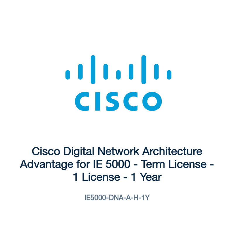 IE5000-DNA-A-H-1Y: Cisco Digital Network Architecture Advantage for IE 5000