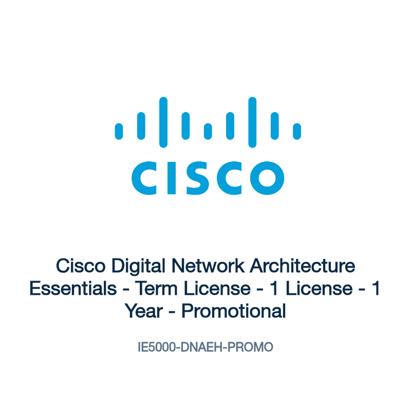 IE5000-DNAEH-PROMO: Cisco Digital Network Architecture Essentials
